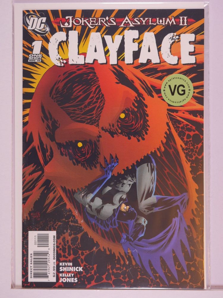 JOKERS ASYLUM II CLAYFACE (2010) Volume 1: # 0001 VG