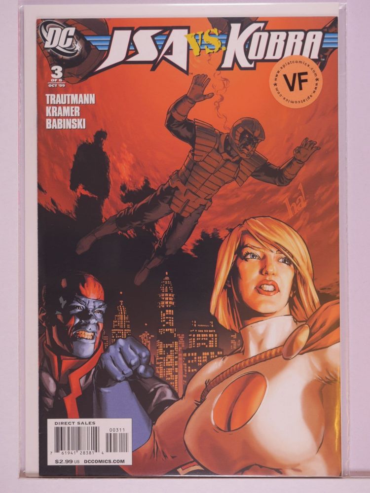 JSA VS KOBRA (2009) Volume 1: # 0003 VF