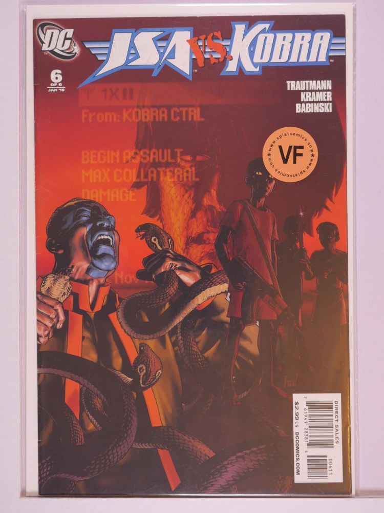 JSA VS KOBRA (2009) Volume 1: # 0006 VF