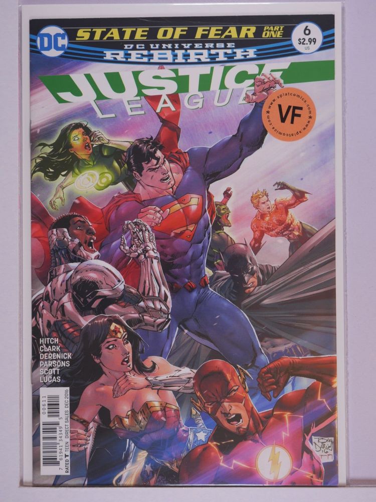 JUSTICE LEAGUE (2016) Volume 2: # 0006 VF