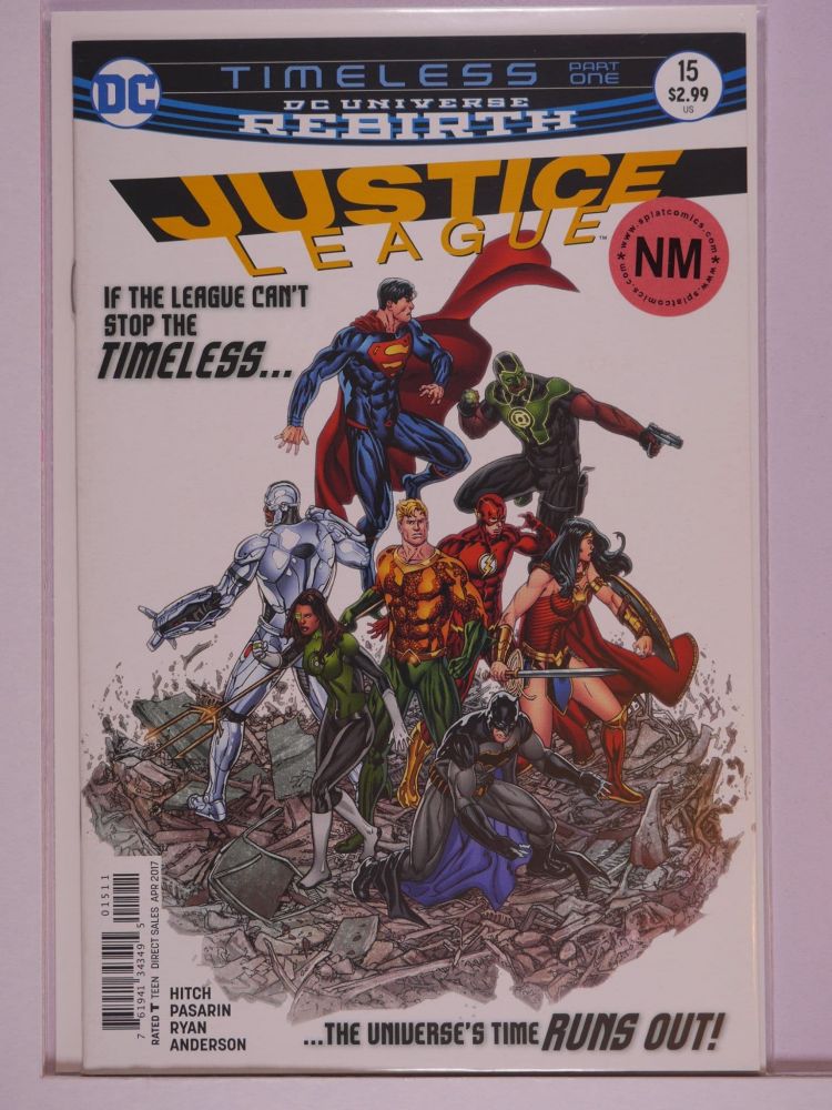 JUSTICE LEAGUE (2016) Volume 2: # 0015 NM