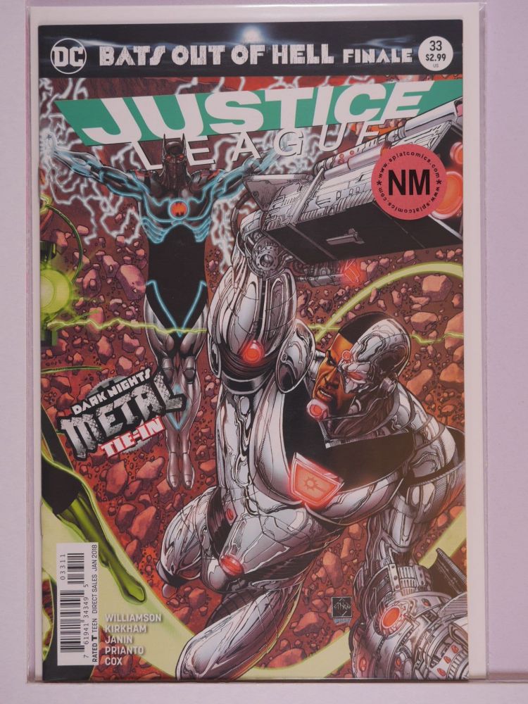 JUSTICE LEAGUE (2016) Volume 2: # 0033 NM