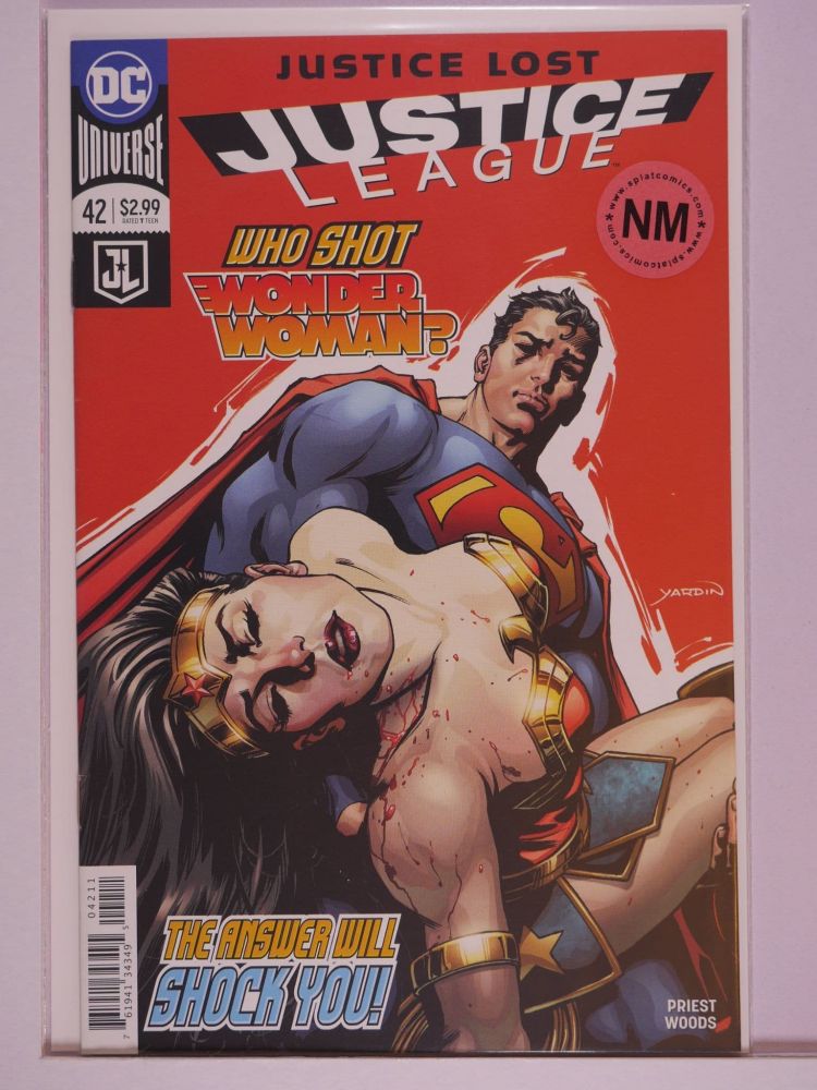 JUSTICE LEAGUE (2016) Volume 3: # 0042 NM