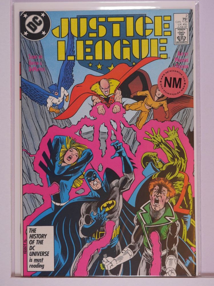 JUSTICE LEAGUE AMERICA / INTERNATIONAL (1987) Volume 1: # 0002 NM