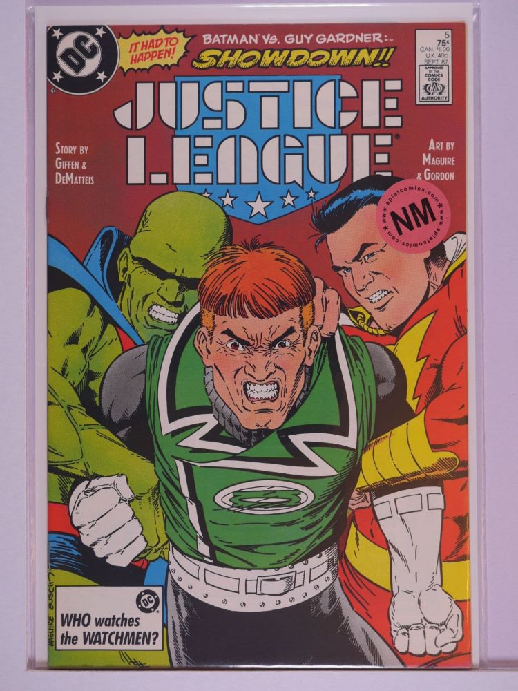 JUSTICE LEAGUE AMERICA / INTERNATIONAL (1987) Volume 1: # 0005 NM