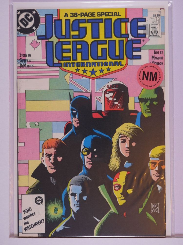 JUSTICE LEAGUE AMERICA / INTERNATIONAL (1987) Volume 1: # 0007 NM