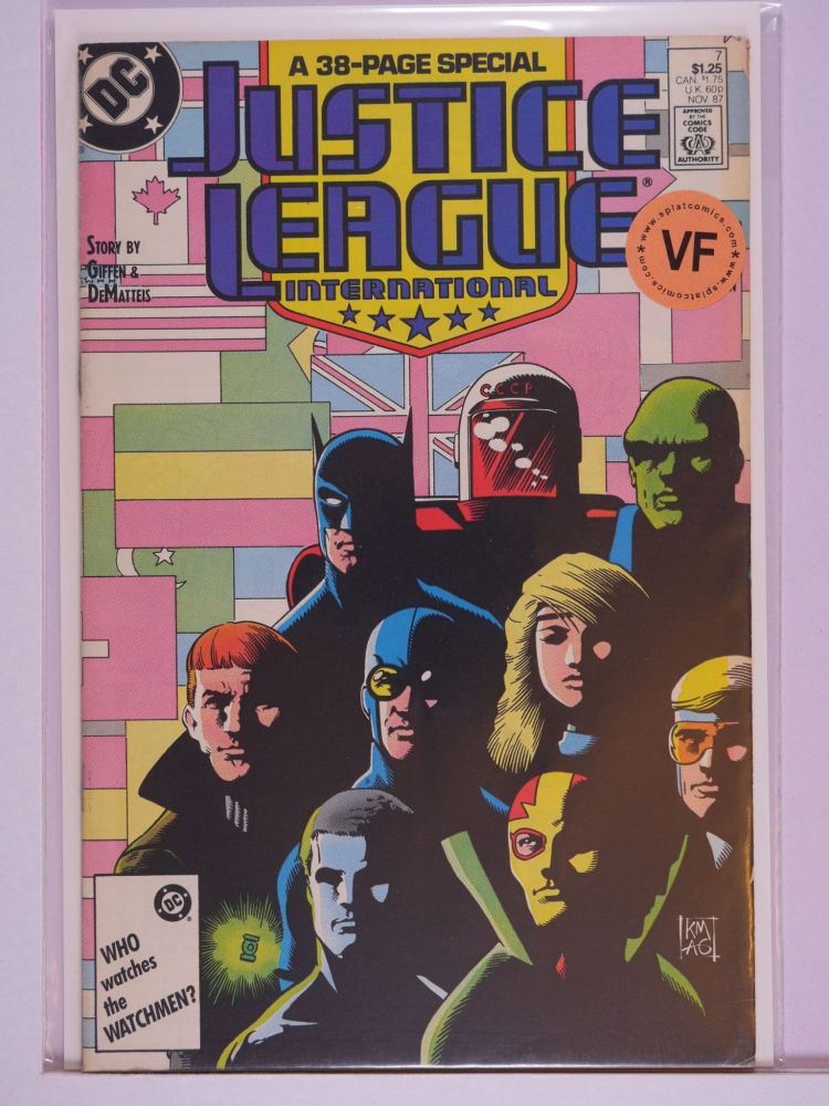 JUSTICE LEAGUE AMERICA / INTERNATIONAL (1987) Volume 1: # 0007 VF