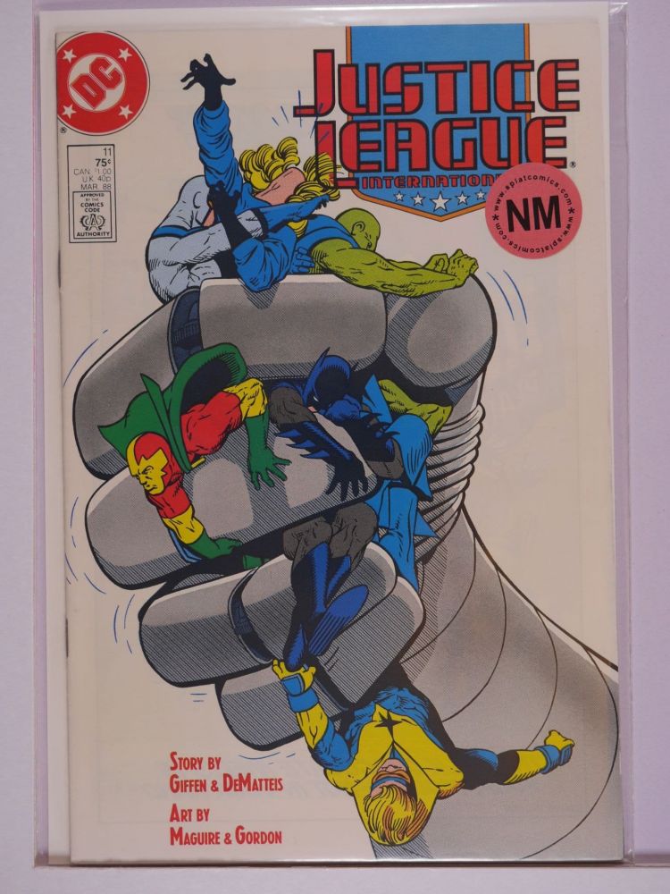 JUSTICE LEAGUE AMERICA / INTERNATIONAL (1987) Volume 1: # 0011 NM