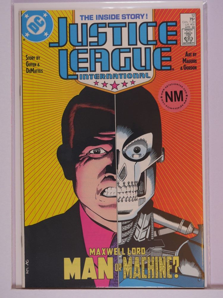 JUSTICE LEAGUE AMERICA / INTERNATIONAL (1987) Volume 1: # 0012 NM