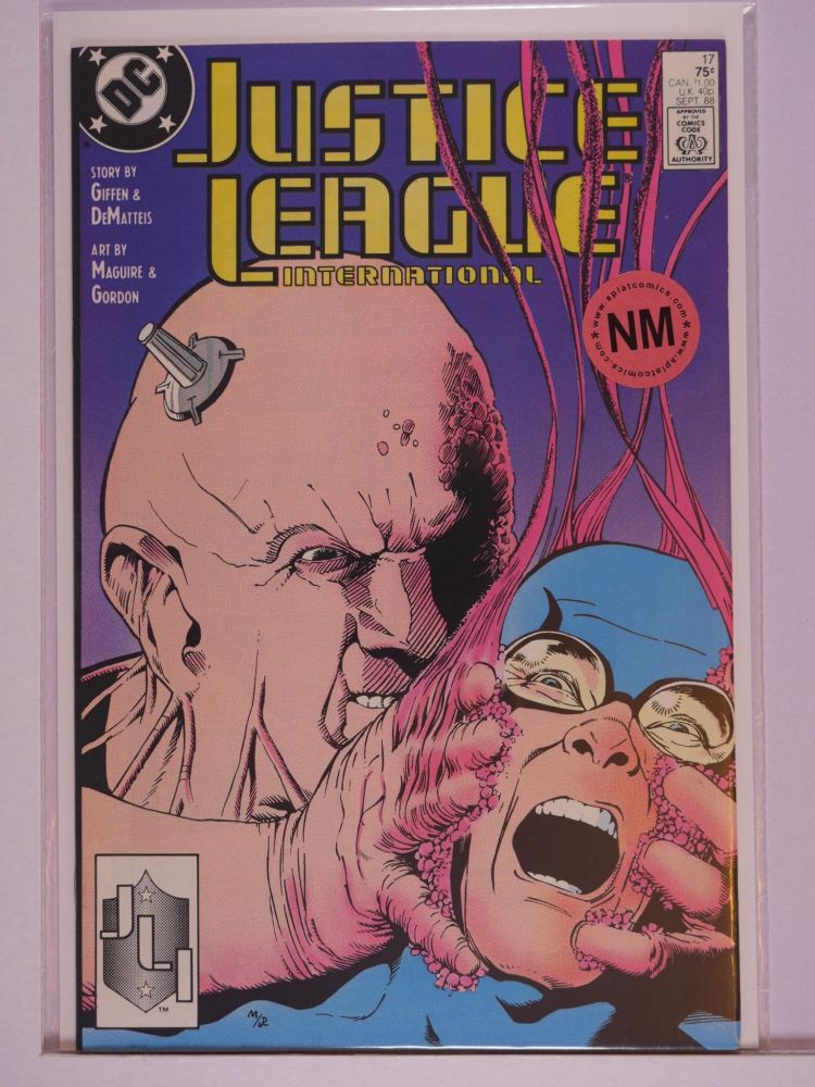 JUSTICE LEAGUE AMERICA / INTERNATIONAL (1987) Volume 1: # 0017 NM