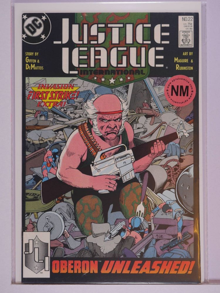 JUSTICE LEAGUE AMERICA / INTERNATIONAL (1987) Volume 1: # 0022 NM