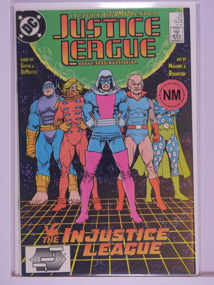 JUSTICE LEAGUE AMERICA / INTERNATIONAL (1987) Volume 1: # 0023 NM