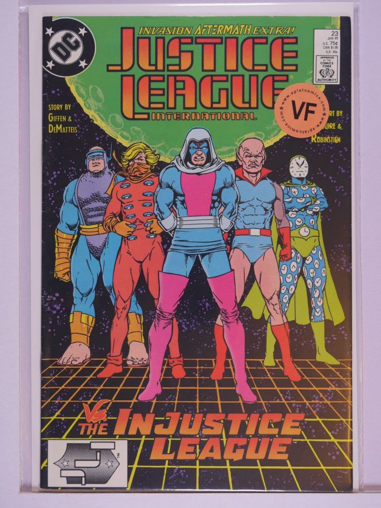 JUSTICE LEAGUE AMERICA / INTERNATIONAL (1987) Volume 1: # 0023 VF