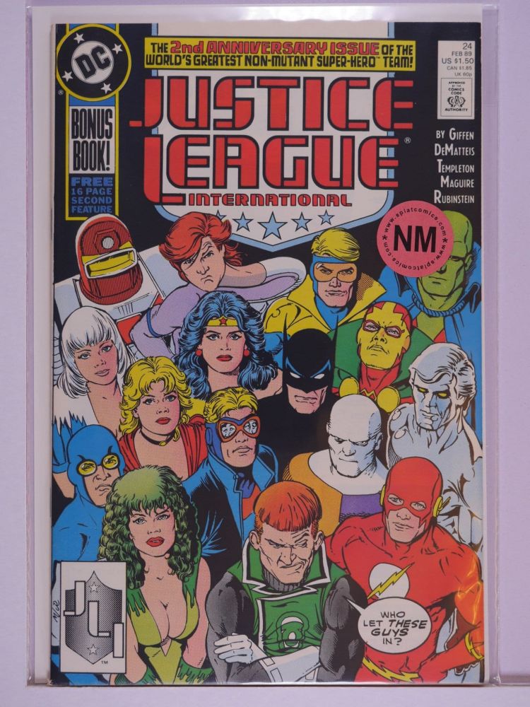 JUSTICE LEAGUE AMERICA / INTERNATIONAL (1987) Volume 1: # 0024 NM