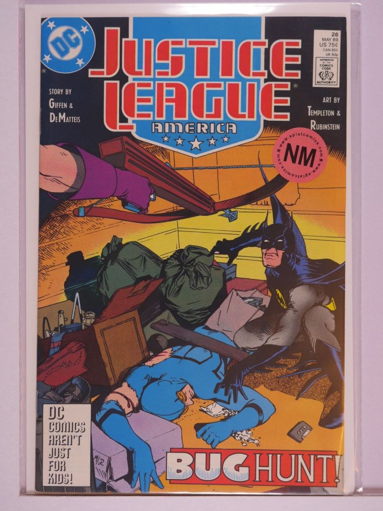 JUSTICE LEAGUE AMERICA / INTERNATIONAL (1987) Volume 1: # 0026 NM