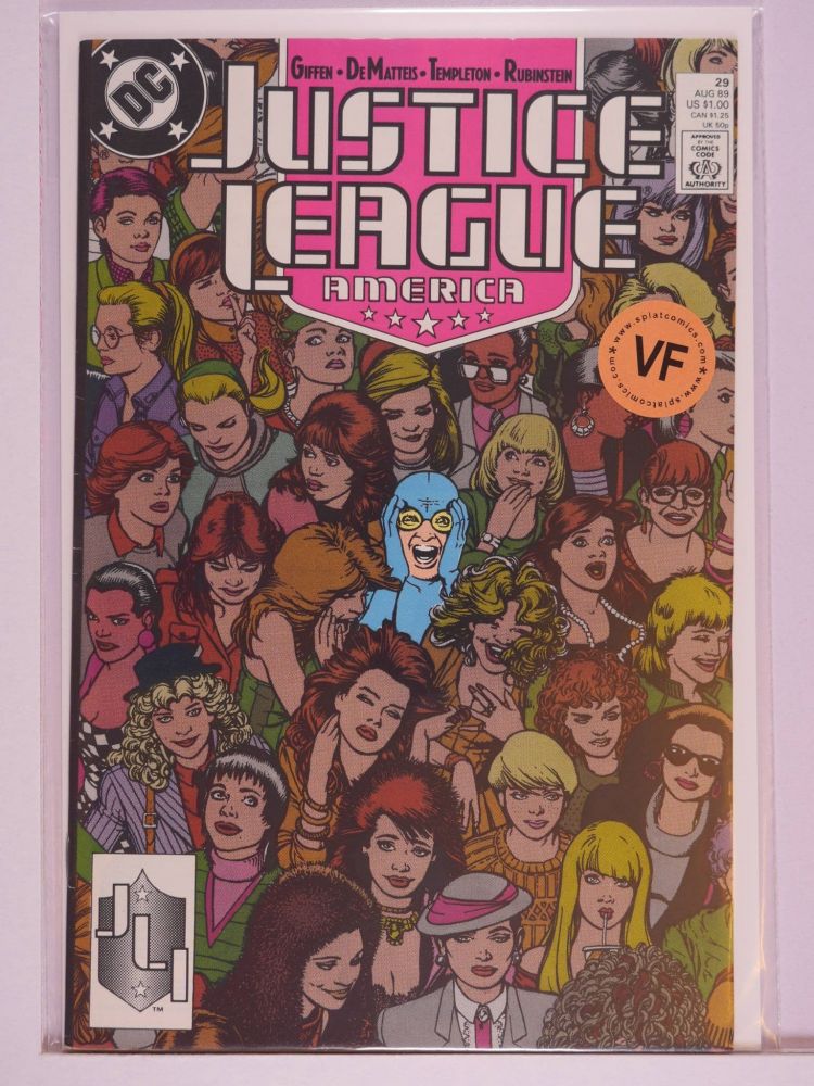 JUSTICE LEAGUE AMERICA / INTERNATIONAL (1987) Volume 1: # 0029 VF