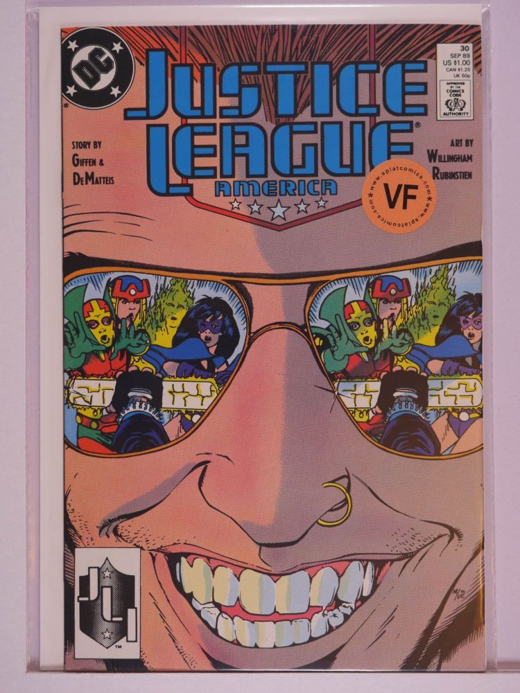 JUSTICE LEAGUE AMERICA / INTERNATIONAL (1987) Volume 1: # 0030 VF