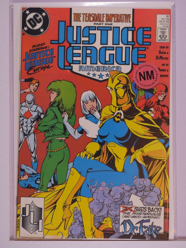 JUSTICE LEAGUE AMERICA / INTERNATIONAL (1987) Volume 1: # 0031 NM