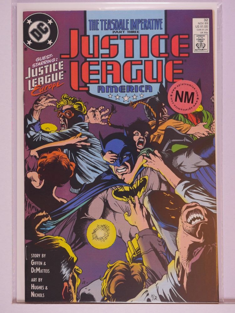 JUSTICE LEAGUE AMERICA / INTERNATIONAL (1987) Volume 1: # 0032 NM