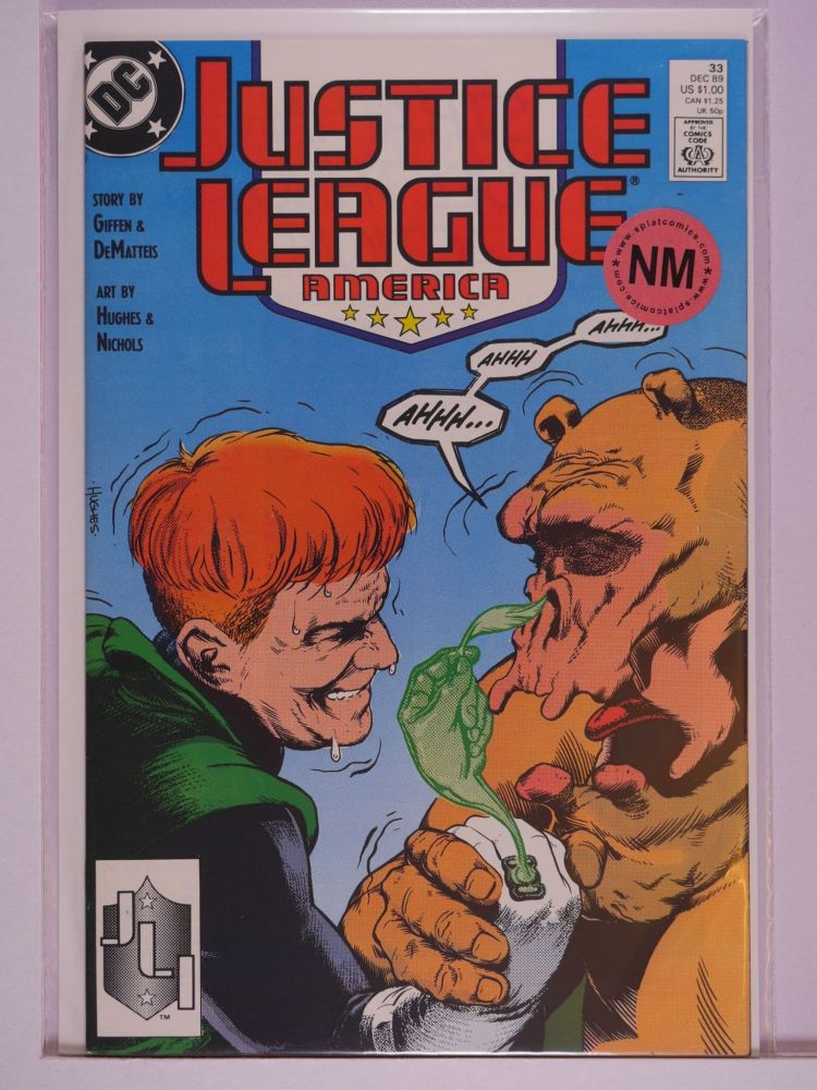 JUSTICE LEAGUE AMERICA / INTERNATIONAL (1987) Volume 1: # 0033 NM