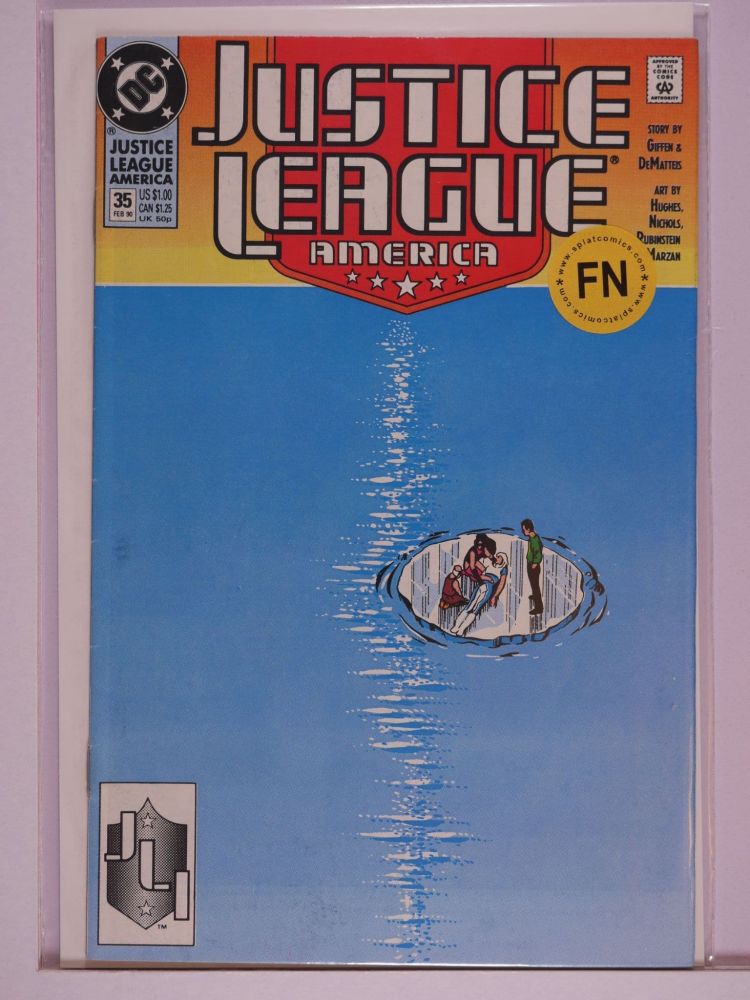 JUSTICE LEAGUE AMERICA / INTERNATIONAL (1987) Volume 1: # 0035 FN