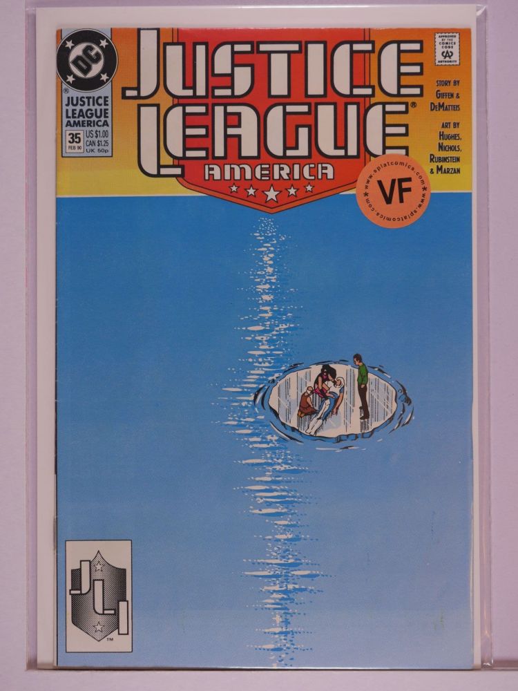 JUSTICE LEAGUE AMERICA / INTERNATIONAL (1987) Volume 1: # 0035 VF