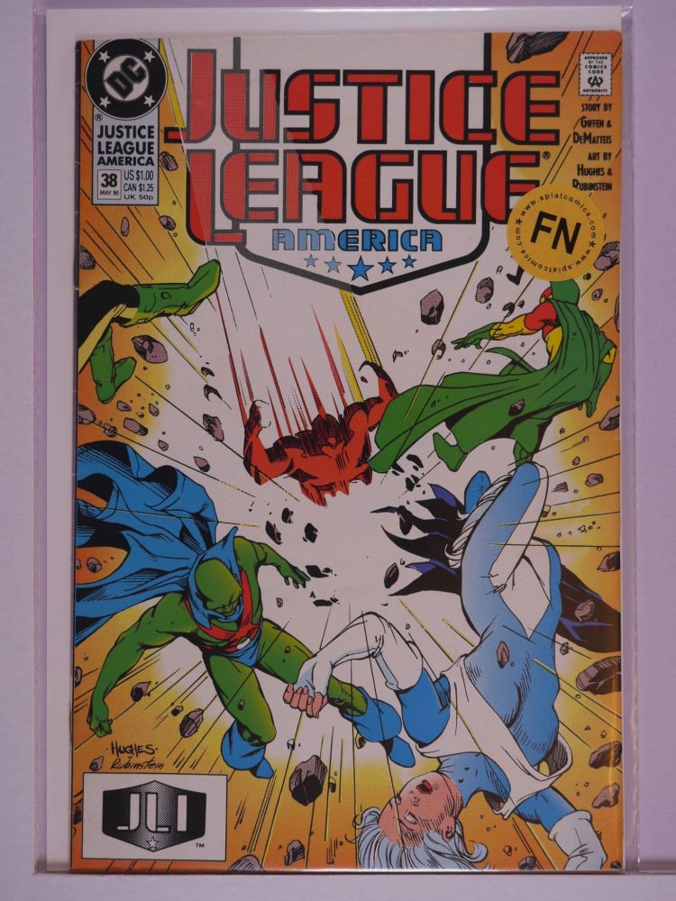 JUSTICE LEAGUE AMERICA / INTERNATIONAL (1987) Volume 1: # 0038 FN