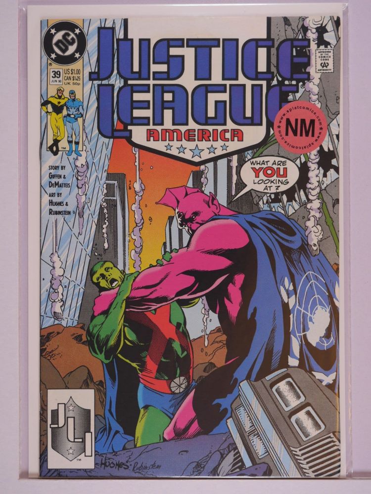 JUSTICE LEAGUE AMERICA / INTERNATIONAL (1987) Volume 1: # 0039 NM