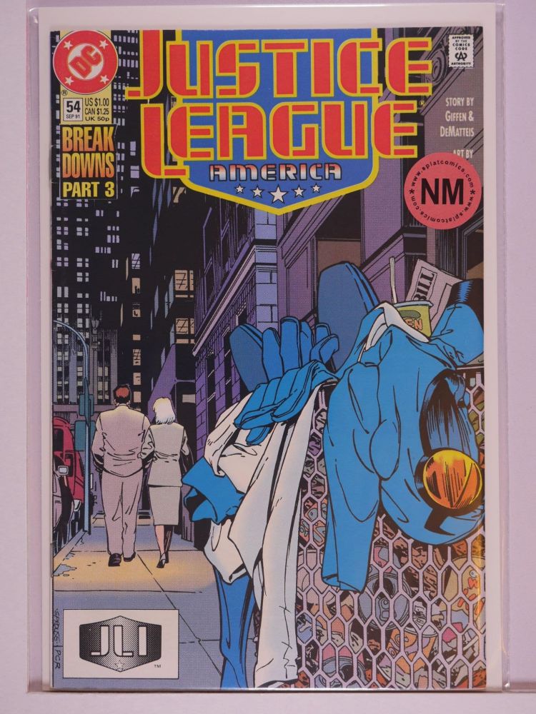 JUSTICE LEAGUE AMERICA / INTERNATIONAL (1987) Volume 1: # 0054 NM