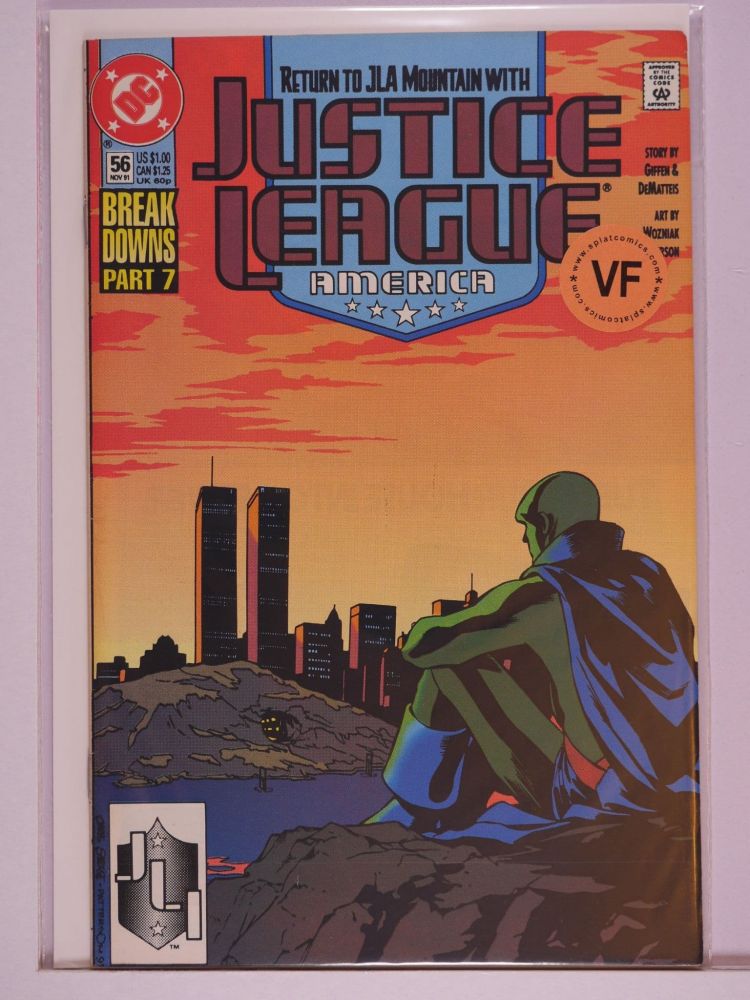 JUSTICE LEAGUE AMERICA / INTERNATIONAL (1987) Volume 1: # 0056 VF