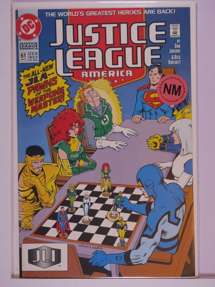 JUSTICE LEAGUE AMERICA / INTERNATIONAL (1987) Volume 1: # 0061 NM