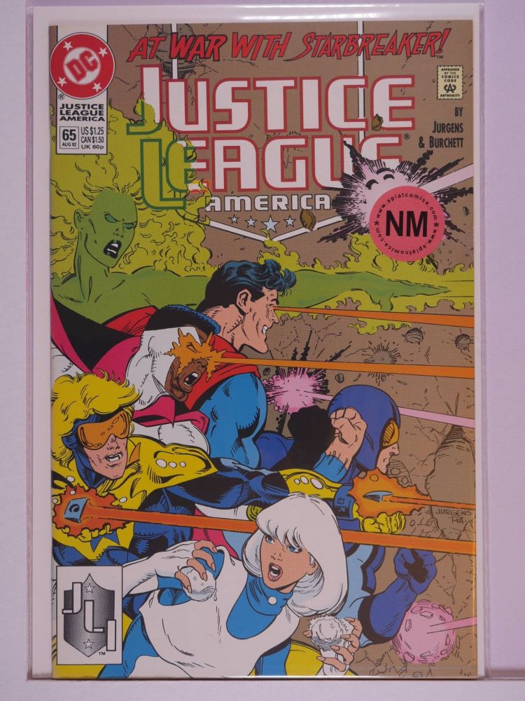 JUSTICE LEAGUE AMERICA / INTERNATIONAL (1987) Volume 1: # 0065 NM