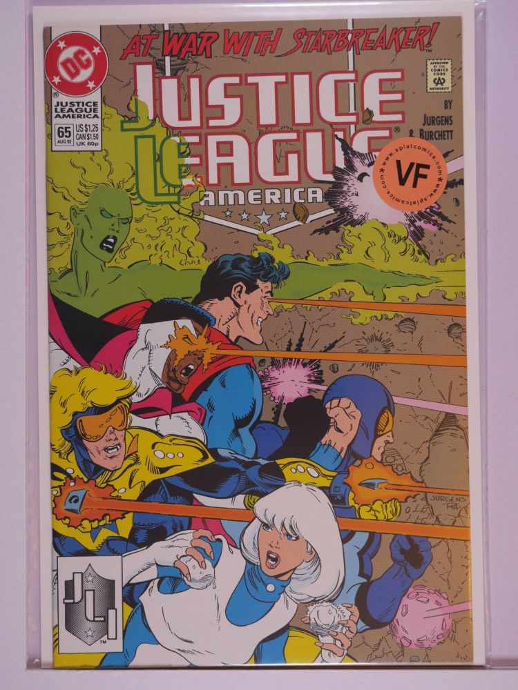 JUSTICE LEAGUE AMERICA / INTERNATIONAL (1987) Volume 1: # 0065 VF