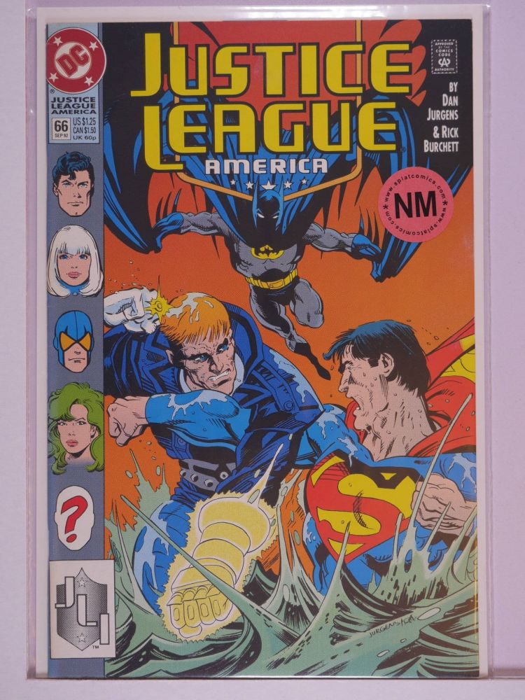 JUSTICE LEAGUE AMERICA / INTERNATIONAL (1987) Volume 1: # 0066 NM