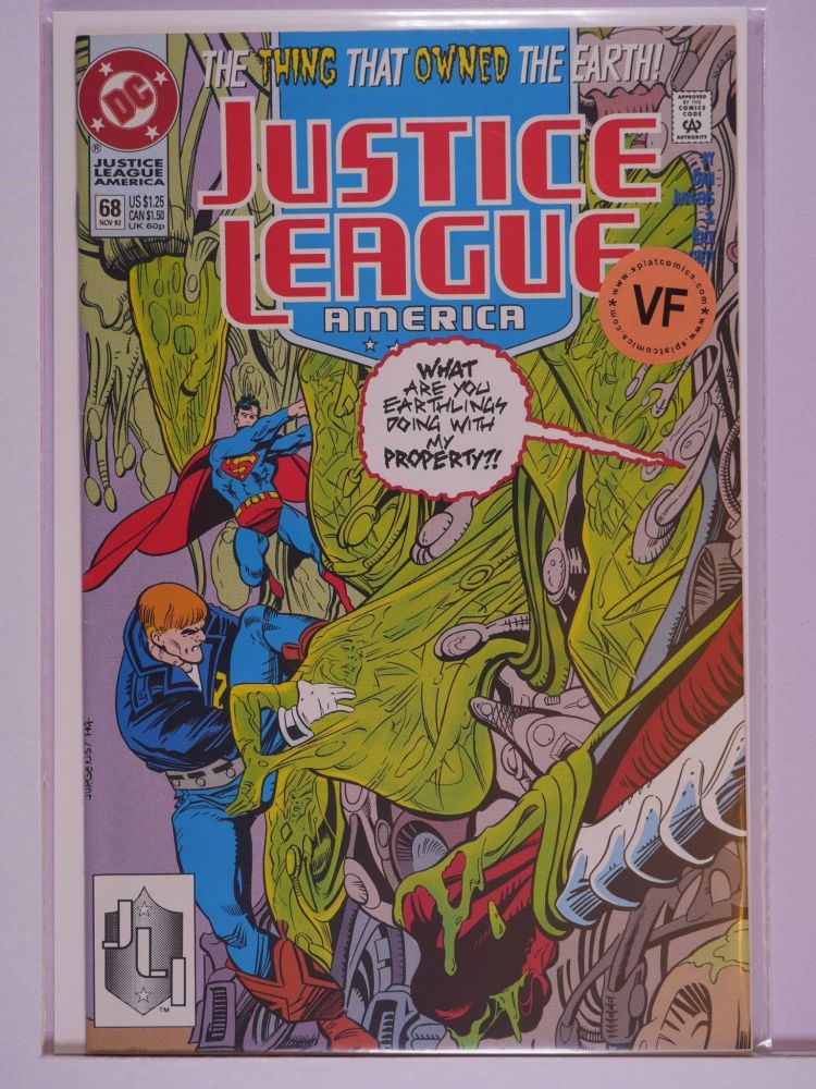 JUSTICE LEAGUE AMERICA / INTERNATIONAL (1987) Volume 1: # 0068 VF