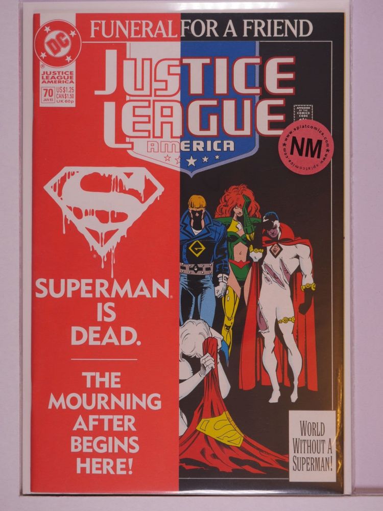 JUSTICE LEAGUE AMERICA / INTERNATIONAL (1987) Volume 1: # 0070 NM