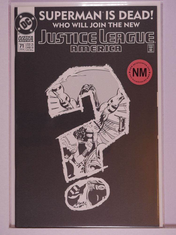 JUSTICE LEAGUE AMERICA / INTERNATIONAL (1987) Volume 1: # 0071 NM