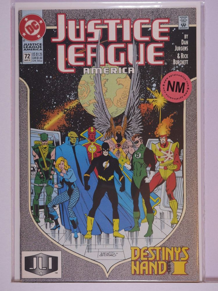 JUSTICE LEAGUE AMERICA / INTERNATIONAL (1987) Volume 1: # 0072 NM