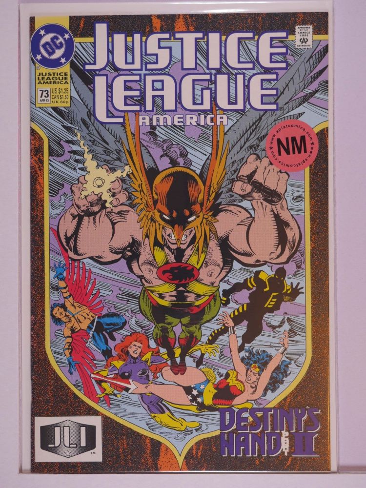 JUSTICE LEAGUE AMERICA / INTERNATIONAL (1987) Volume 1: # 0073 NM