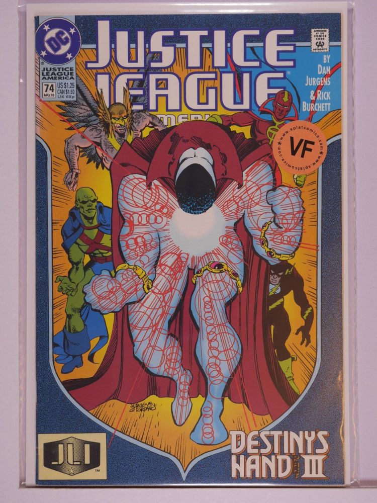 JUSTICE LEAGUE AMERICA / INTERNATIONAL (1987) Volume 1: # 0074 VF