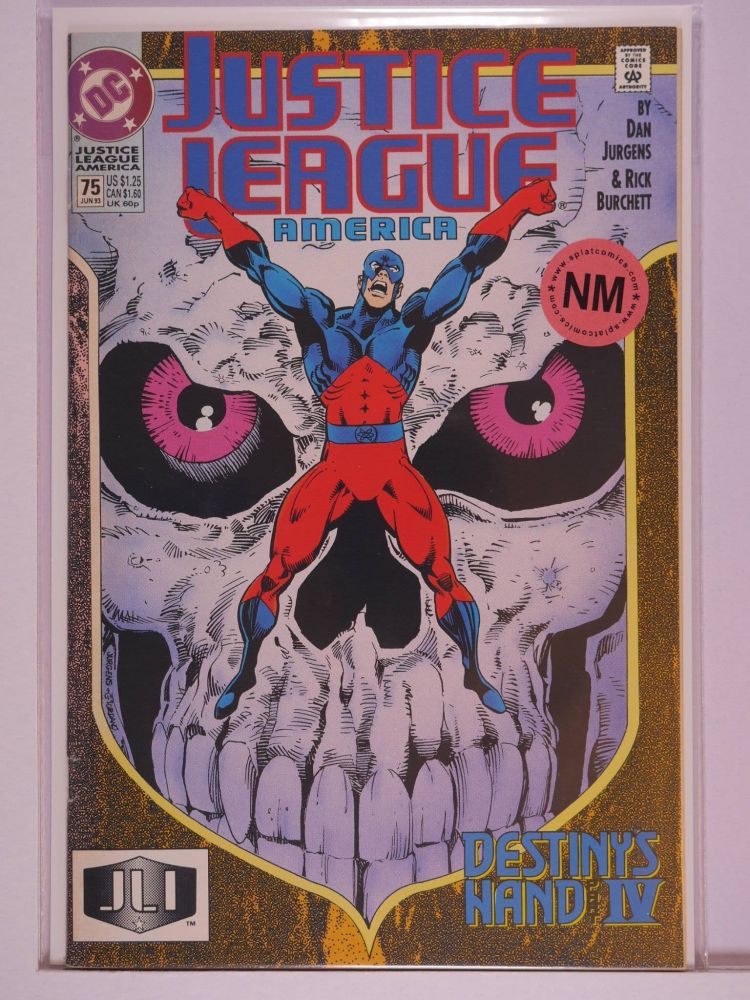 JUSTICE LEAGUE AMERICA / INTERNATIONAL (1987) Volume 1: # 0075 NM