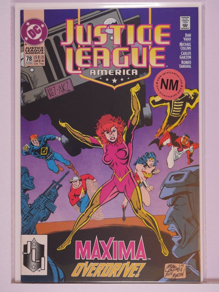 JUSTICE LEAGUE AMERICA / INTERNATIONAL (1987) Volume 1: # 0078 NM