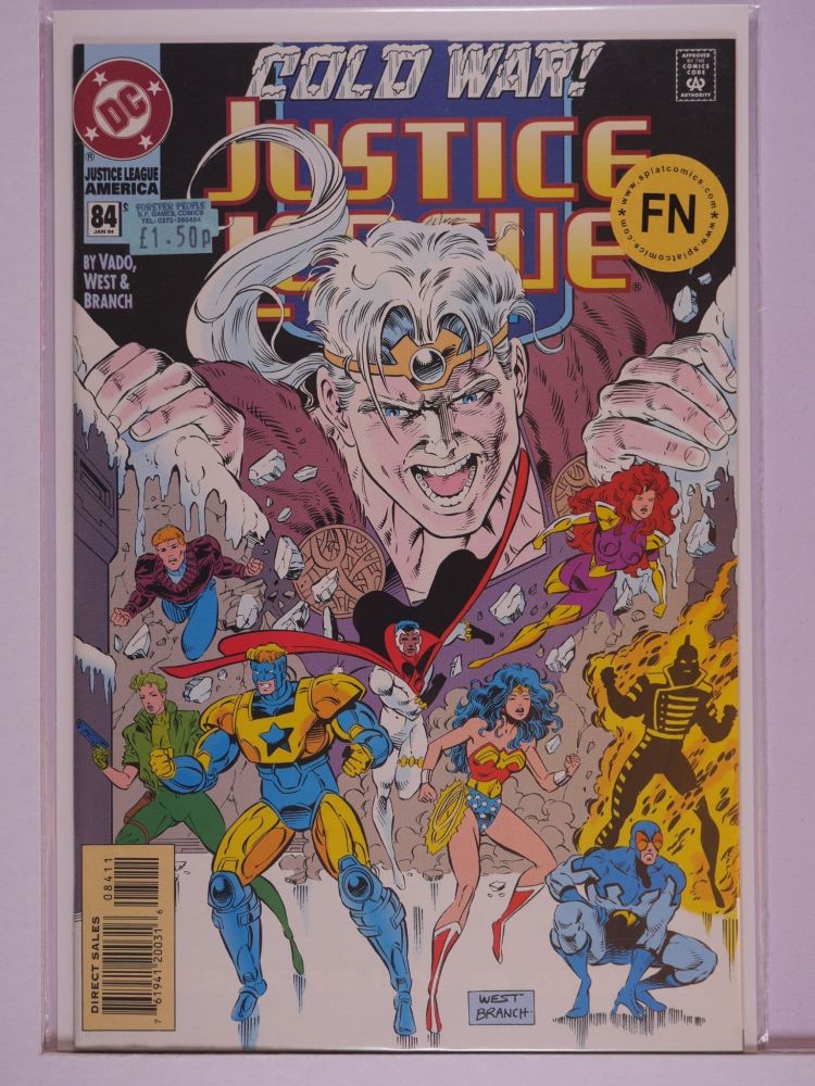 JUSTICE LEAGUE AMERICA / INTERNATIONAL (1987) Volume 1: # 0084 FN