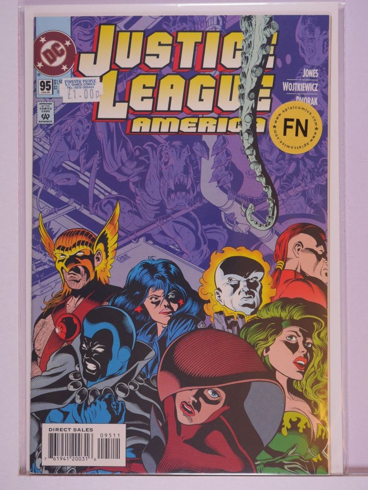 JUSTICE LEAGUE AMERICA / INTERNATIONAL (1987) Volume 1: # 0095 FN