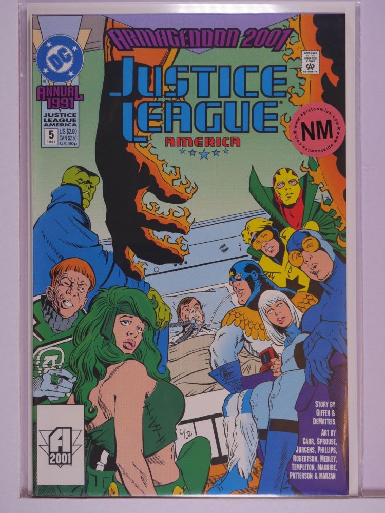 JUSTICE LEAGUE AMERICA / INTERNATIONAL ANNUAL (1987) Volume 1: # 0005 NM