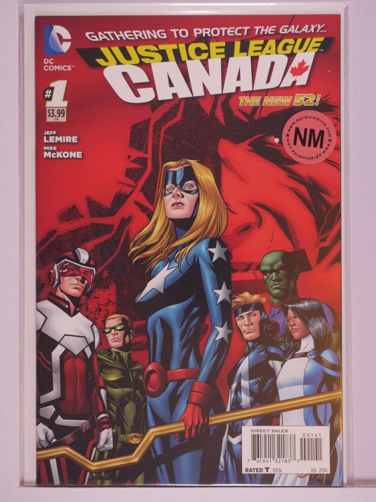 JUSTICE LEAGUE CANADA NEW 52 (2011) Volume 1: # 0001 NM