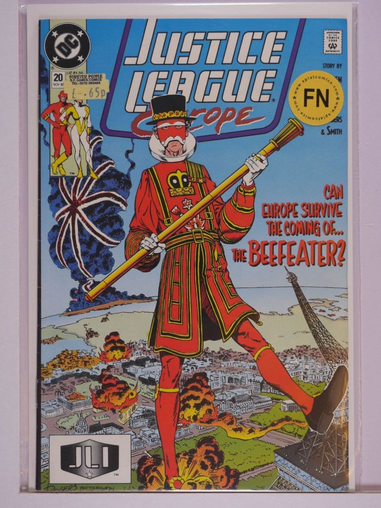 JUSTICE LEAGUE EUROPE / INTERNATIONAL (1989) Volume 1: # 0020 FN