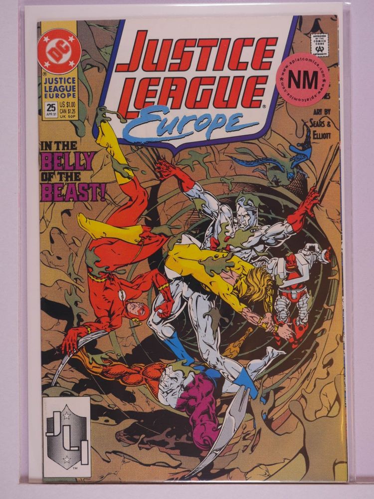 JUSTICE LEAGUE EUROPE / INTERNATIONAL (1989) Volume 1: # 0025 NM