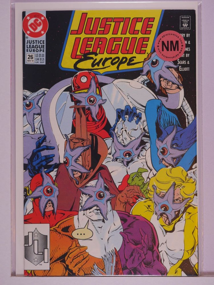 JUSTICE LEAGUE EUROPE / INTERNATIONAL (1989) Volume 1: # 0026 NM