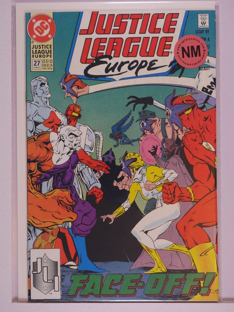 JUSTICE LEAGUE EUROPE / INTERNATIONAL (1989) Volume 1: # 0027 NM